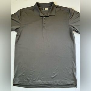 Mens Performance Callaway Polo Style Golf Shirt Optional-Dri Gray Size Medium